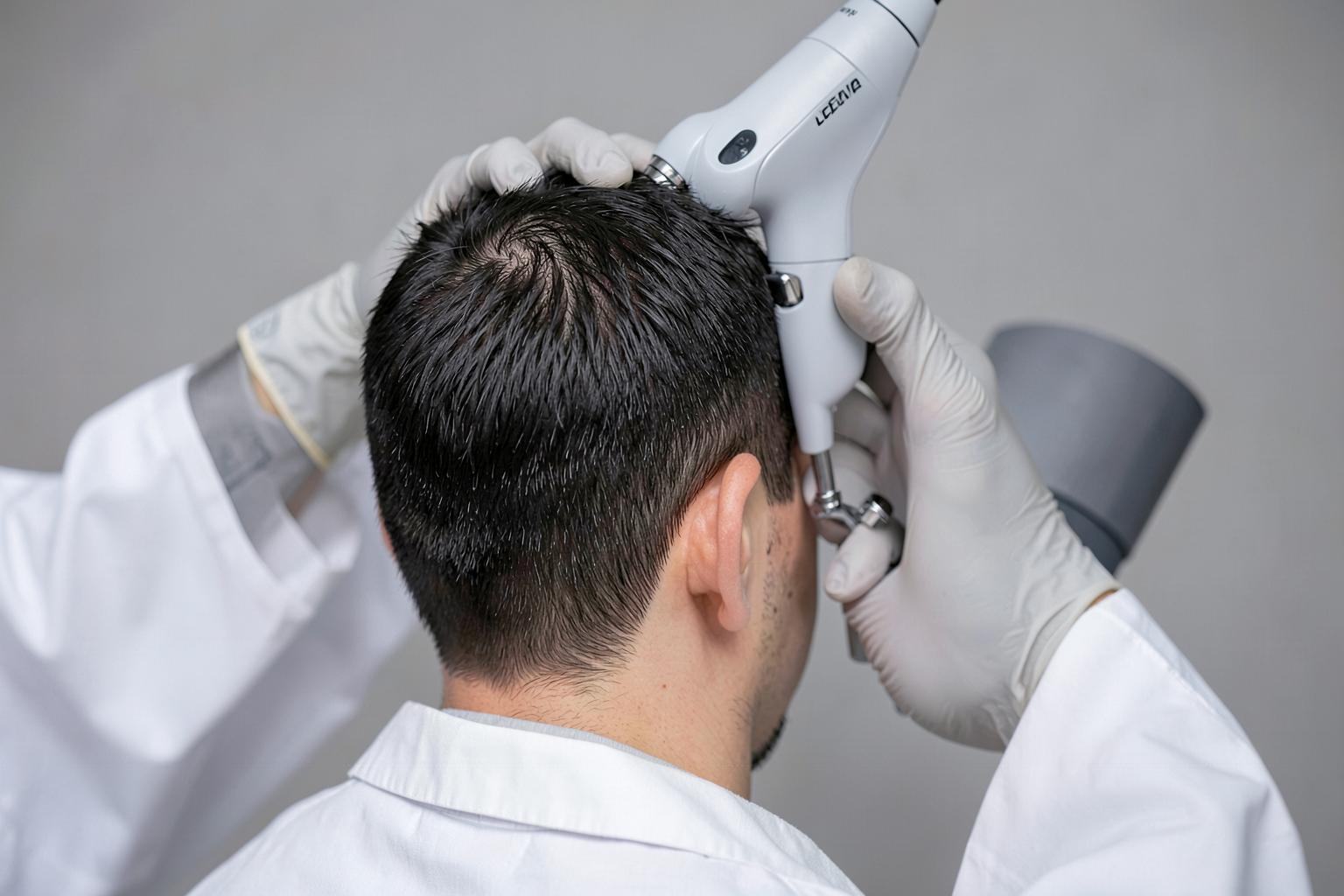 Non-surgical hair restoration for men in Andover